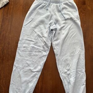 PACSUN X PLAYBOY Light Blue Joggers
